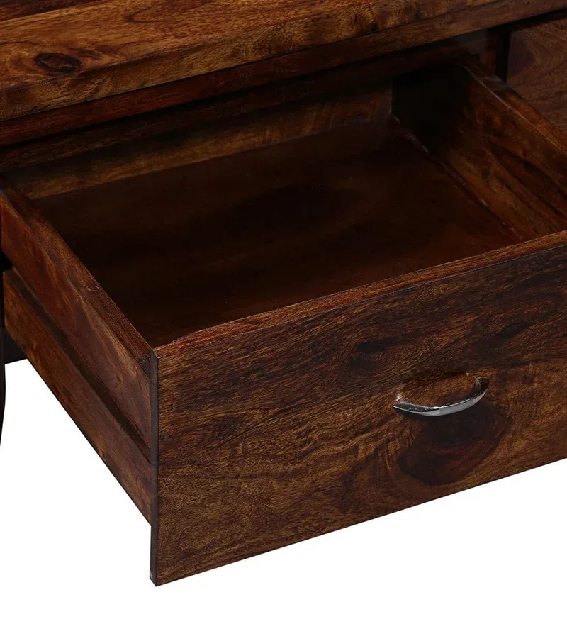 Wooden Handmade Solid Sheesham Wood Coffee Table - image 5