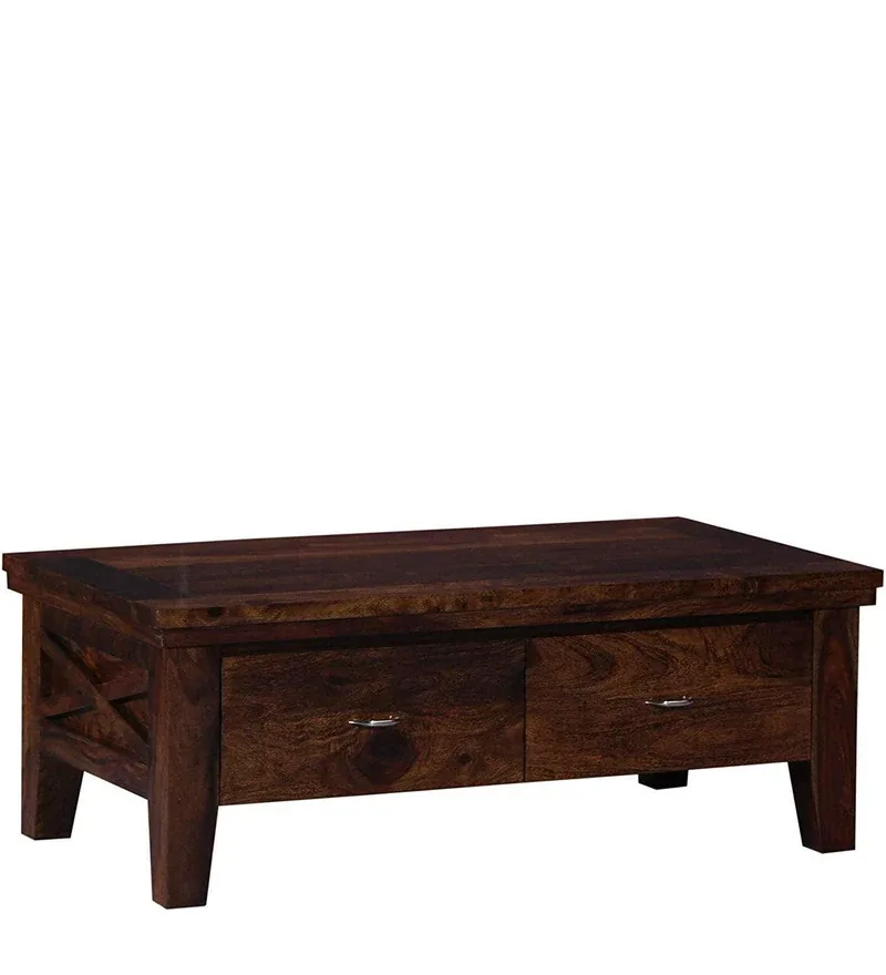 Wooden Handmade Solid Sheesham Wood Coffee Table - image 3