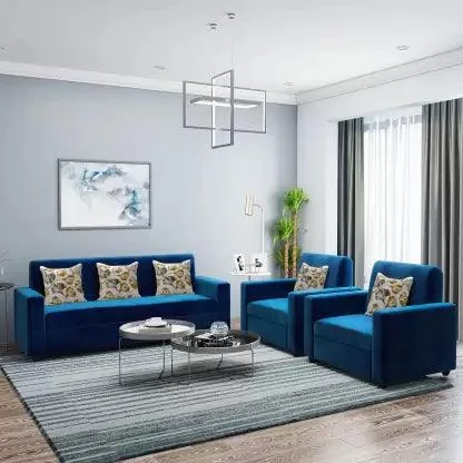 Seater Ash Wood Cane Sofa(3+1+1 )